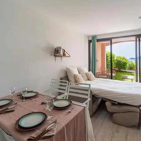L'azur - T2 Avec Jardin, Piscine, Tennis, Vue Mer Διαμέρισμα Κάννες