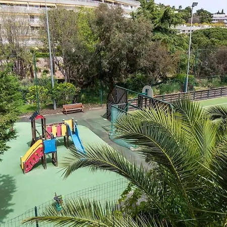 L'azur - T2 Avec Jardin, Piscine, Tennis, Vue Mer * Κάννες